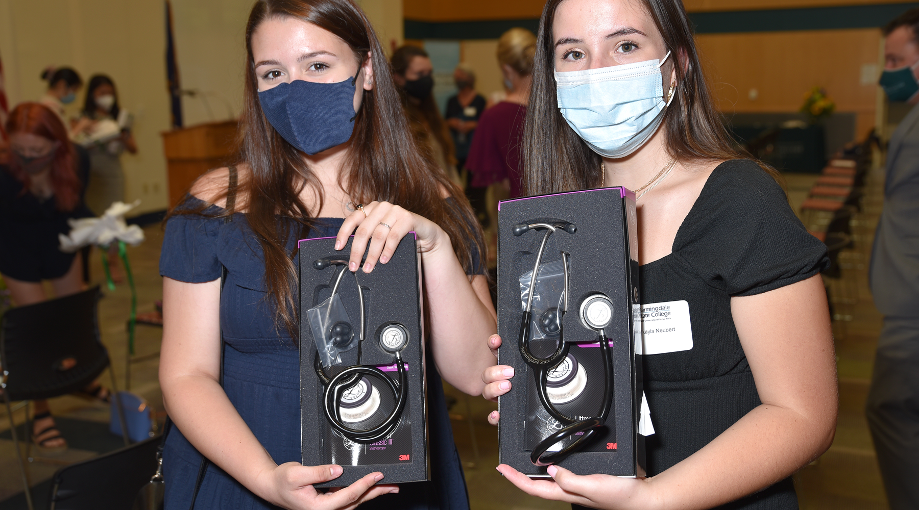 Nursing Students with stethoscopes